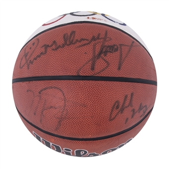 1992 Dream Team US Mens Olympic Team Signed Basketball With 11 Signatures Including Jordan (PSA/DNA)